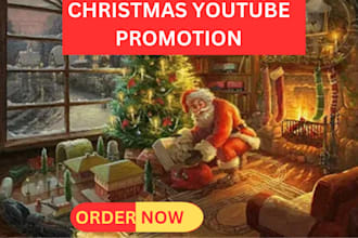do organic christmas youtube video promotion