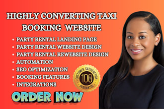 design taxi booking website chauffeur website taxi website limousine website