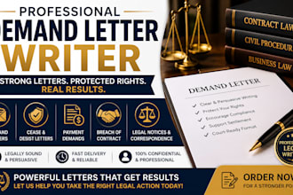 draft customized demand letters tailored to your case