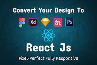 convert figma to react, PSD, xd to reactjs, nextjs, with tailwind css