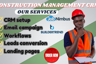 setup buildertrend, jobnimbus contractor coconstruct procore crm