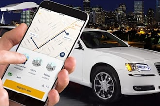 build limousine website, taxi booking website, chaffeur wesbite, taxi app