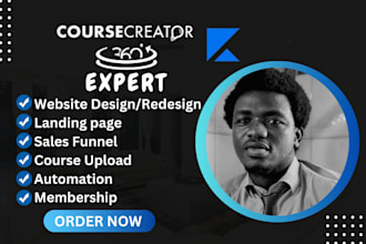 course creator 360 kajabi online course website coursecreator360 sales funnel