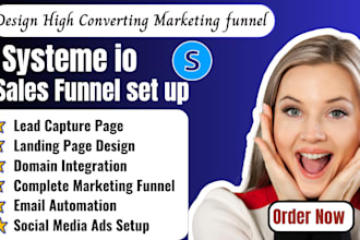 systeme io sales funnel, landing page, fix systeme io domain, systeme io website