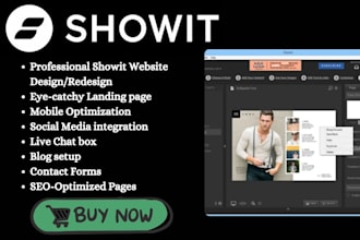 showit website showit customization showit seo showit website redesign