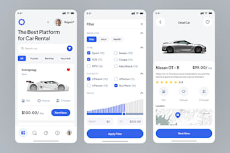 develop limousine booking app, chauffer booking website, airport pickup website