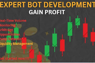 build solana volume bot, arbitrage bot, pump fun bot ,coppy bot, volume bot