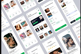 develop a beauty salon booking app, waxing spa service stylist barbing app