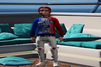 develop fivem ped, custom clothing for your ped create ped with outfit for gta