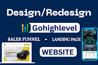 be your gohighlevel expert go high level website funnel gohighlevel landing page