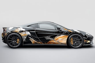 do awesome car, vehicle wrap design and vehicle stickers