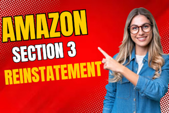 solve amazon section 3 appeal letter, amazon account reinstatement