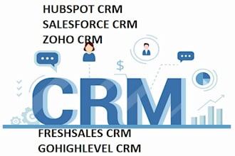 build your crm in hubspot, salesforce, zoho, pipedrive, freshsales and more