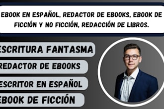 write and ghostwrite spanish ebooks, novels, and nonfiction books