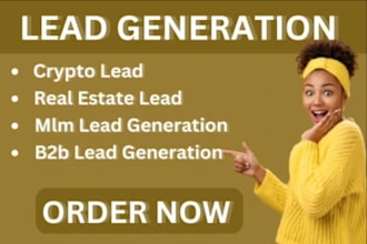 do active, hot crypto leads, forex, investor, business, b2b leads generation
