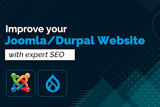 do on page SEO services for joomla and drupal websites