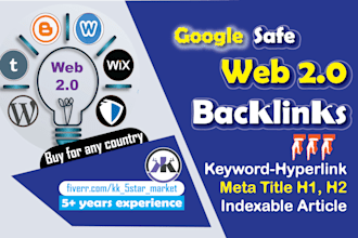 do web 2 0 backlinks for local SEO, google maps ranking