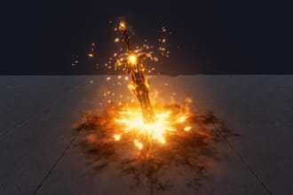 create shaders and vfx for game in godot or unity engine