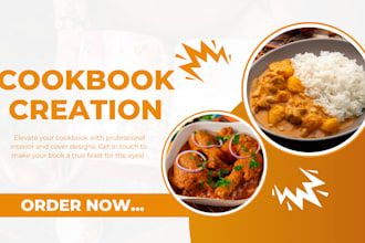 cookbook writer healthy food recipe book creation cookbook design and formatting