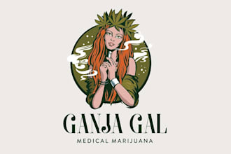 design awesome medical marijuana industry logo