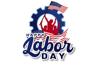 create a labor day logo design for your business
