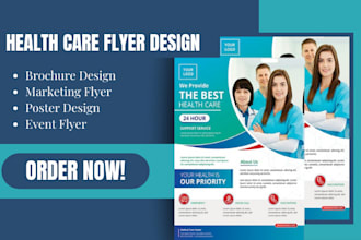 design healthcare flyer homecare flyer medical dental flyer healthcare brochure