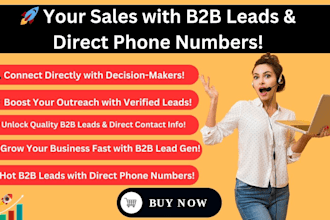 do b2b lead gen, direct phone numbers for your business