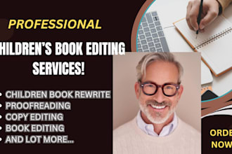 do children book rewrite, book edit ing, copy editor book edi ting