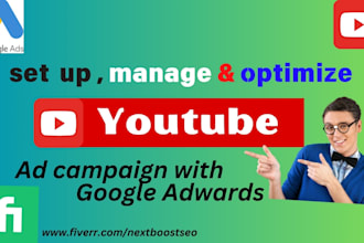 set up youtube ads campaign with google adwords