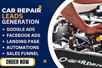 generate highly converting car repair leads car dealership lead generation