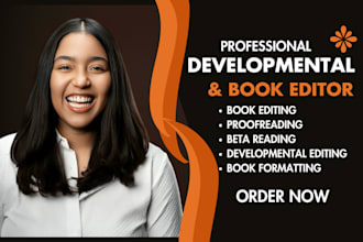 proofread, developmental edit, fiction novel, nonfiction,english speaking editor