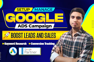 google adwords ppc ads campaign setup for local service business lead generation