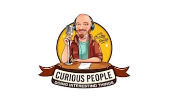 design awesome podcast branding logo