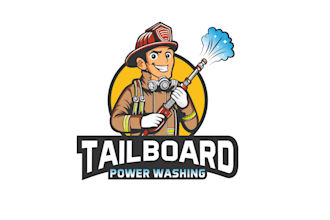 design awesome power washing logo