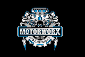 make mechanical workshop repair automotive logo
