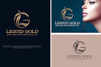 create modern spa, beauty, skin care, salon, cosmetics logo