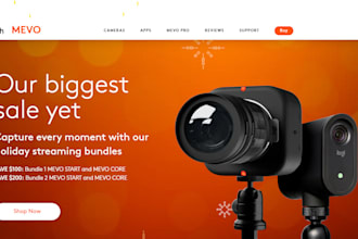 design camera shopify canon store nikon camera website webcam store
