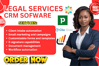 setup law legal services CRM lawmatics crm clio grow pipedrive crm cosmolex CRM