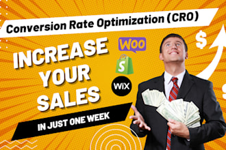 do conversion rate optimization cro on shopify to increase sales