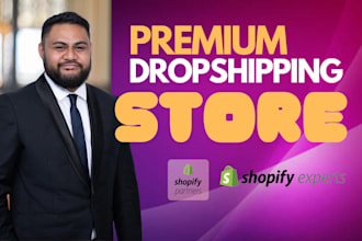 build and launch a branded shopify dropshipping store