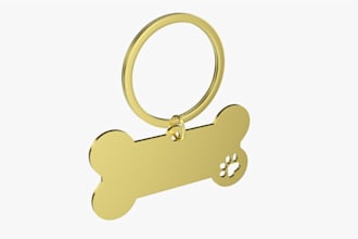 custom pet collar, 3d printed pet models, pet toys, tags, accessories, necklace