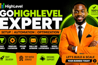gohighlevel workflow automation funnel design landing page ghl website workflow