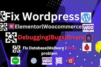fix elementor bug,wordpress debugging,woocommerce bug