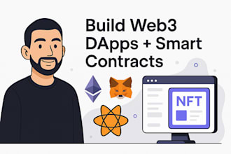 build web3 dapps with smart contracts ethereum wallets nfts