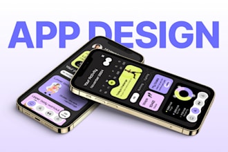 design mobile uiux with wireframes and figma prototype