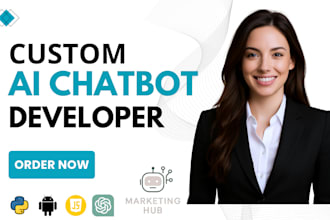 develop custom ai mobile app website ai saas app ai chatbot