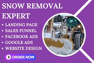 generate converting snow removal leads law care fumigation landscape website