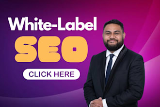 be your white label seo service that you can resell