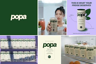 design a refined visual identity and professional branding suite