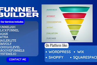 setup expert clickfunnels funnelish gohighlevel systeme io kartra salesfunnel